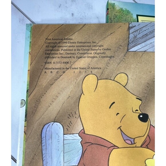 Winnie the Pooh Disney's Wonderful World of Reading) Lot Of 2 /GOOD - Picture 5 of 5